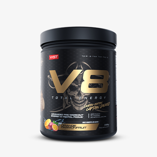 VAST V8 Total Energy Orange Passion Fruit - Captain Jacked Limited Edition