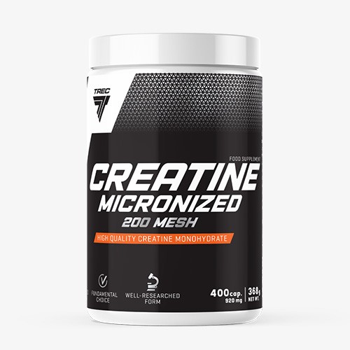 TREC Nutrition Creatine Micronized 200 mesh 400 caps