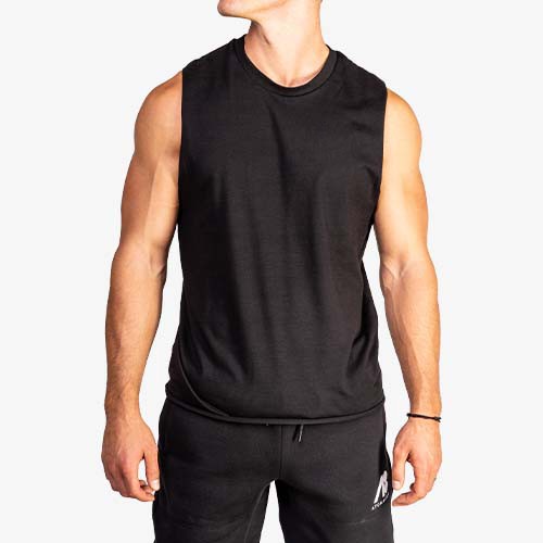 ATOMBODY Sleeveless Shirt black