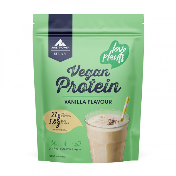 MULTIPOWER 100% Vegan Protein 450g Proteine