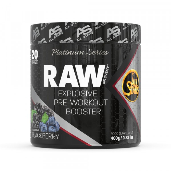 ALL STARS RAW INTENSITY PRE WORKOUT BOOSTER 400g - PLATINUM SERIES
