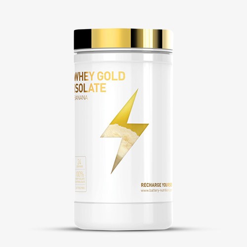 BATTERY NUTRITION WHEY GOLD ISOLATE 600g Proteine