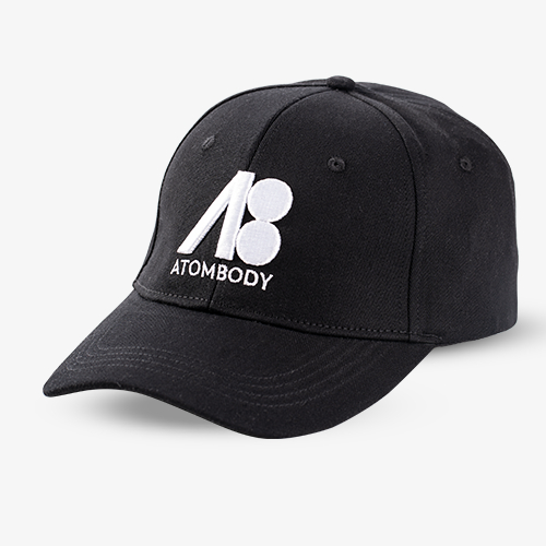 ATOMBODY Baseball Kappe Schwarz