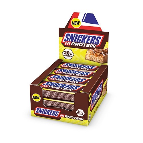 MARS PROTEIN - Snickers High Protein Bar 12x55g - Original Bars und Snacks