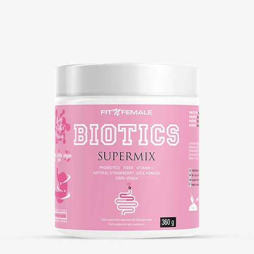 FITNFEMALE Biotics Supermix Strawberry Lemon 360g