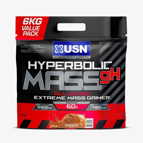 USN HYPERBOLIC MASS - BAG 6000g Gainers/Kohlenhydrate