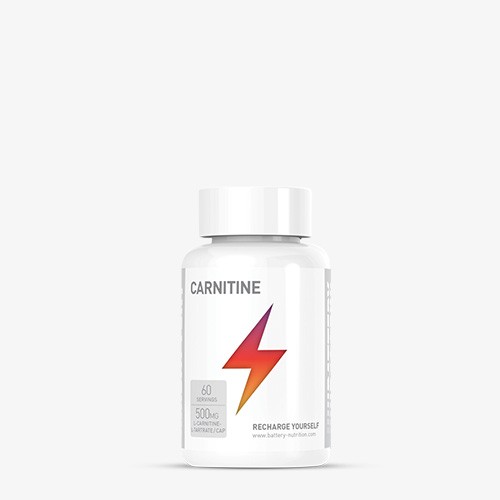 BATTERY NUTRITION CARNITINE 500 60 Kapseln Diät Produkte