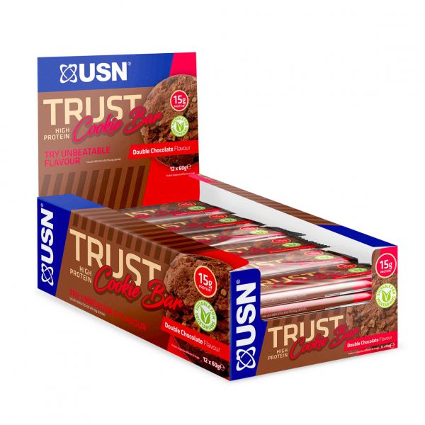 USN Trust Cookie Bar 12 x 60g