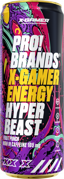 PRO!BRANDS X Gamer Hyper Beast 24 x 330ml