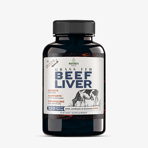 Natures-Tale GRASS-FED BEEF LIVER 3000, 120 caps