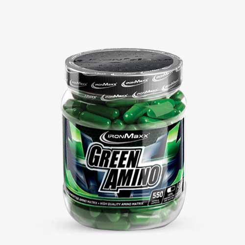 IRONMAXX Green Aminos 550 Kapseln