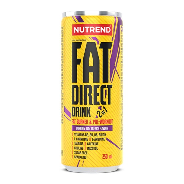 NUTREND FAT DIRECT DRINK 24x250ml - MHD 07.02.2023