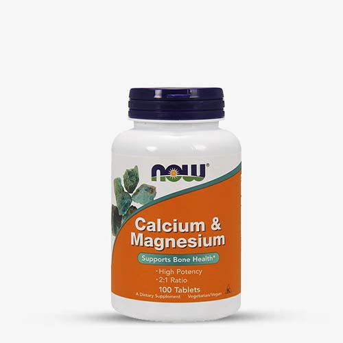 NOW FOODS - Calcium & Magnesium 100 Tabletten