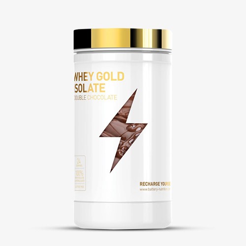 BATTERY NUTRITION WHEY GOLD ISOLATE 600g Proteine