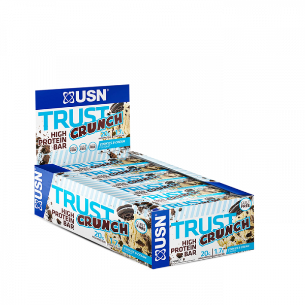 USN Trust Crunch Bars 12x60g Bars und Snacks