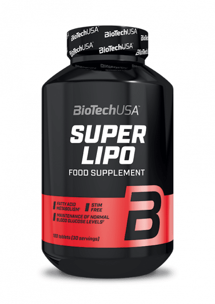 BIOTECHUSA Super Lipo 120 Tabletten Diät Produkte