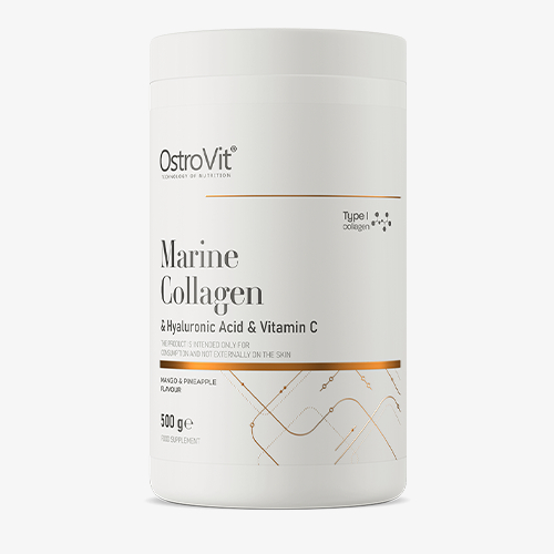 OstroVit Marine Collagen & Hyaluronic acid & Vitamin C 500g Mange & Pineapple