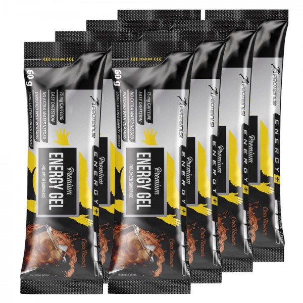 PROTEINI.SI Premium Energy Gel 18x60g with caffein