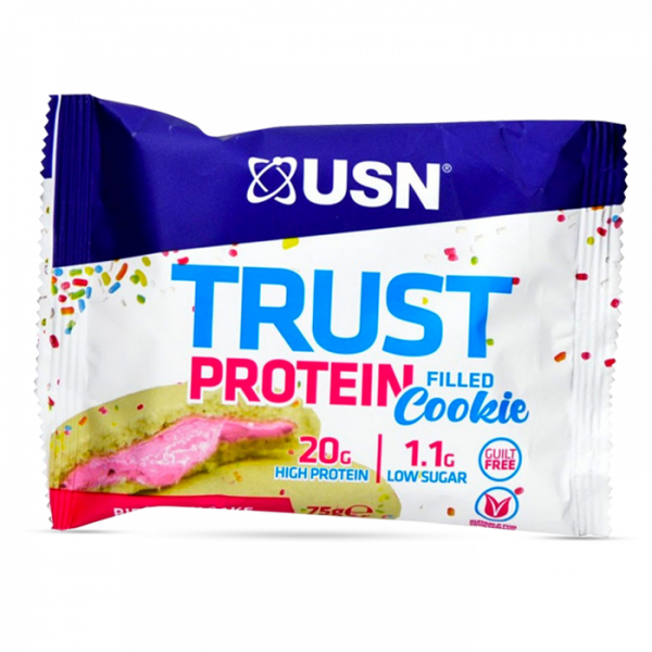USN Trust Filled Protein Cookie, 12x75g