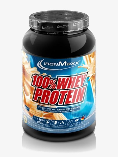 IRONMAXX 100% Whey Protein 900g