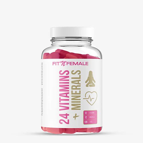 FITNFEMALE 24 Vitamins & Minerals 120 Tabletten