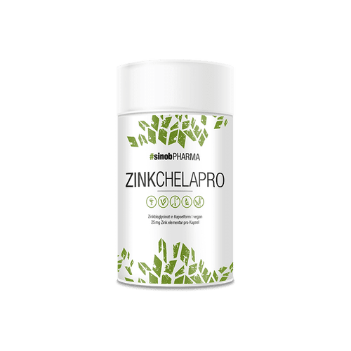 SINOB Zink Chelapro 60 vegane Kapseln Vitamine und Mineralien