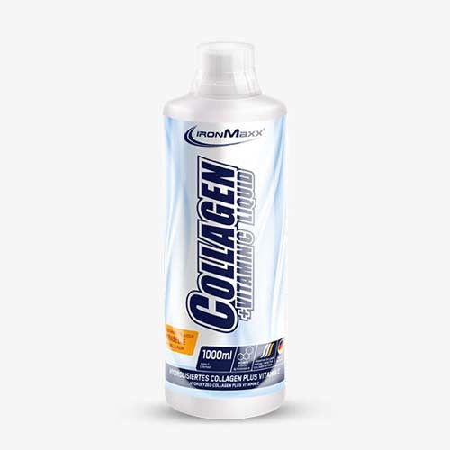 IRONMAXX Collagen + Vitamin C Liquid Mirabelle 1000ml